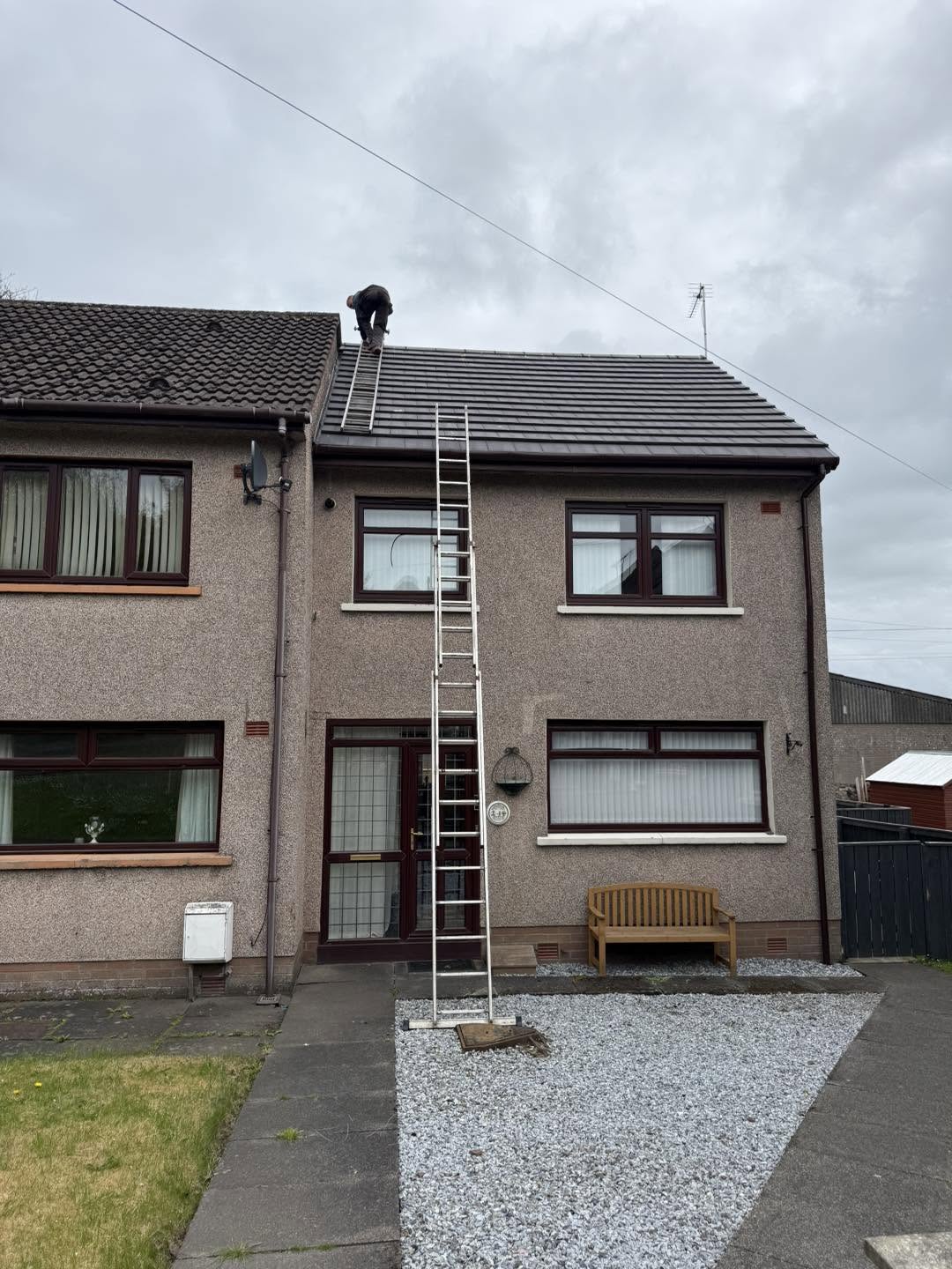 Roof inspection, Ayrshire