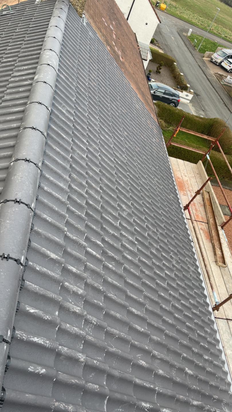 Recent roofing work