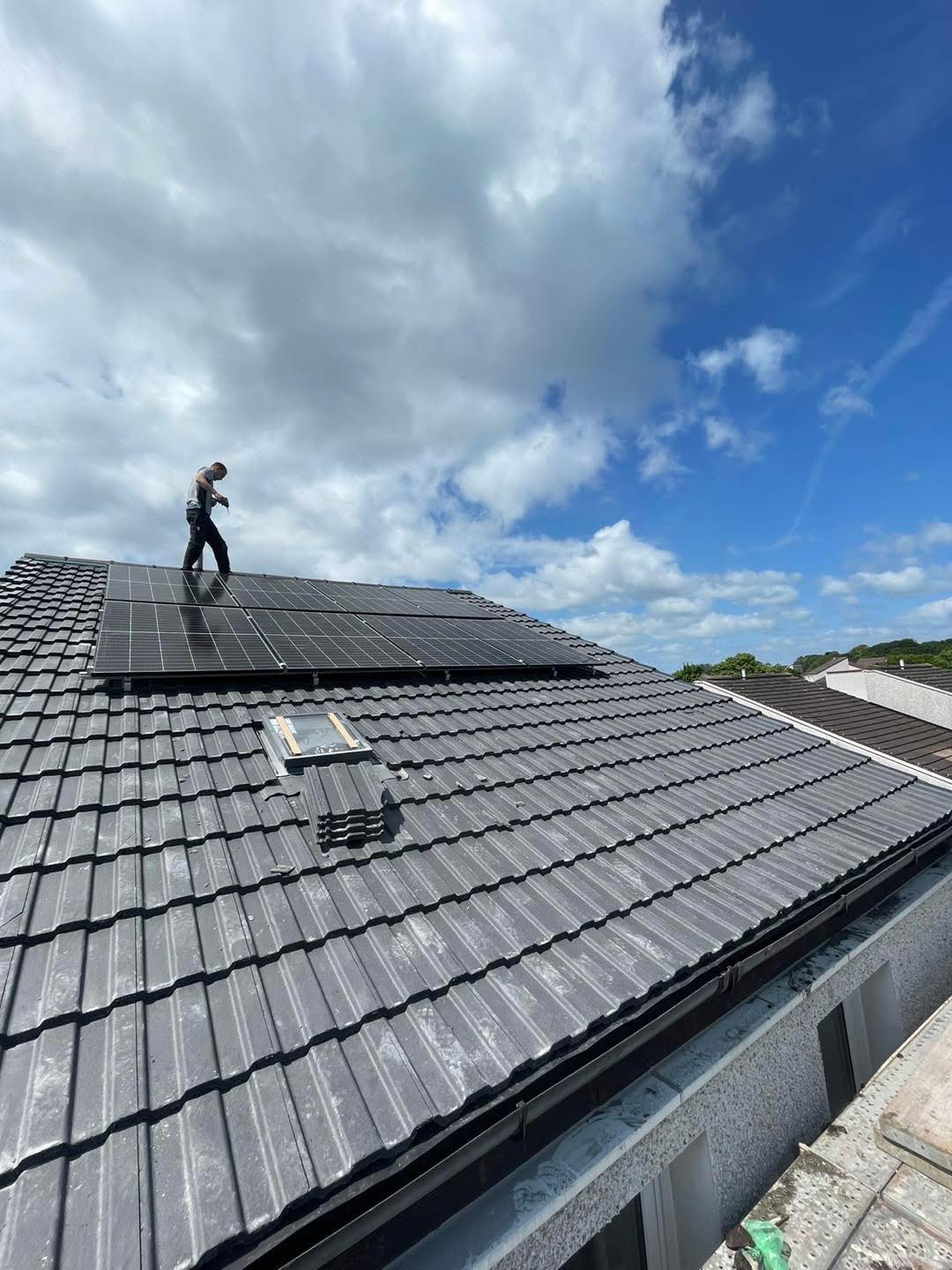 Roof repair completed